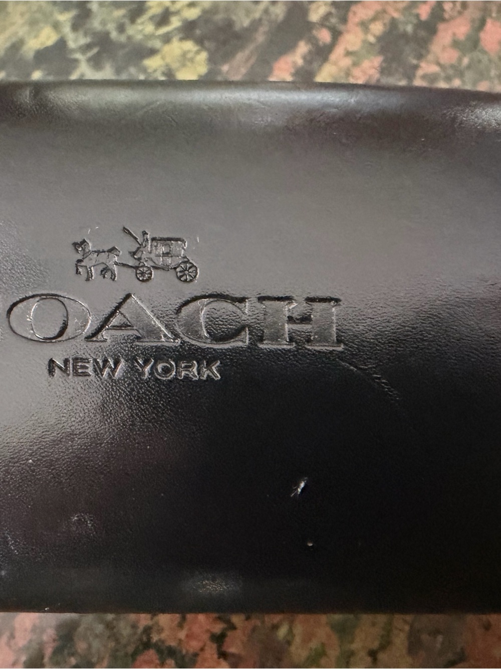 COACH woman’s Black and Silver Aviator Sunglasses - Picture 9 of 10
